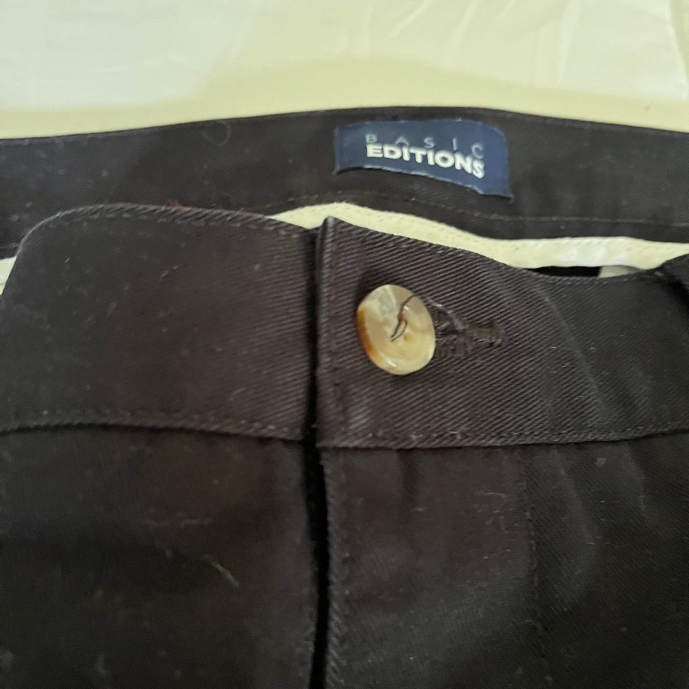 Basic Editions Men's Dark Pants